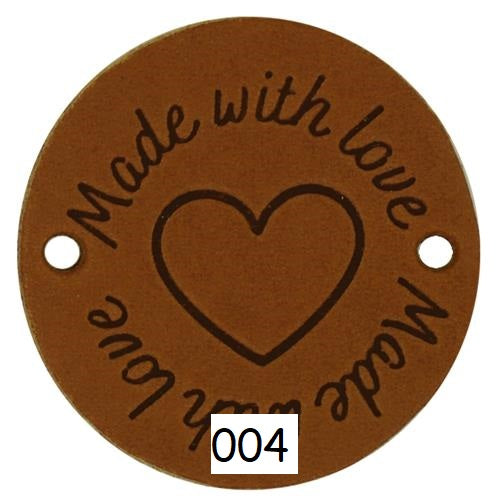 Made with love round label kosse nanat khar kosse
