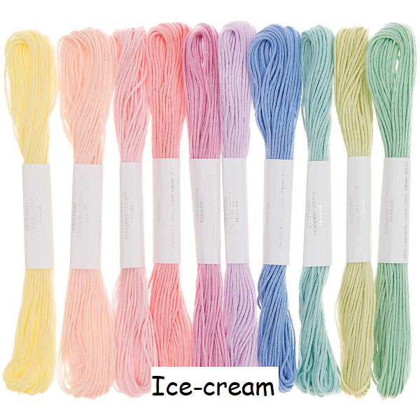 Rico Stranded cotton set 10 kosse nanat khar kosse