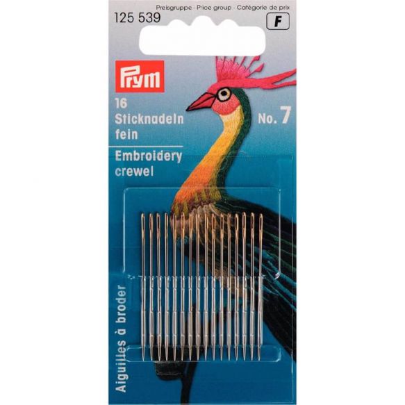 Prym Embroidery needles kosse nanat khar kosse