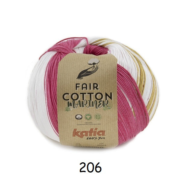Katia Fair Cotton Mariner kosse nanat khar kosse