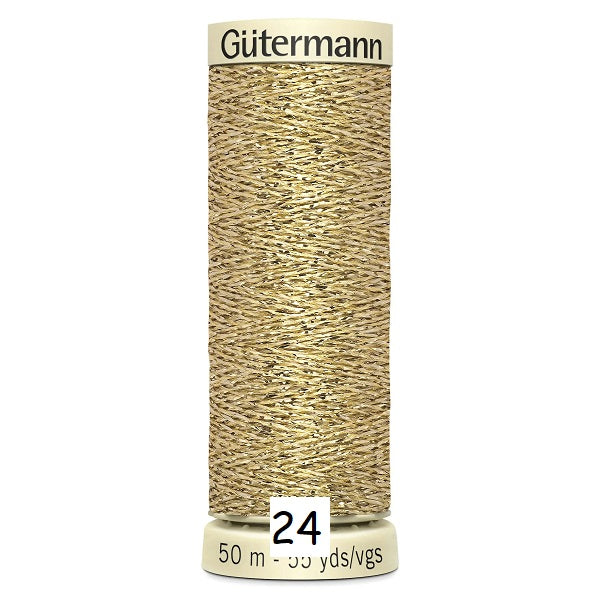 Gutermann Metallic Effect Thread kosse nanat khar kosse