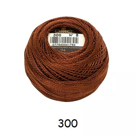 DMC Coton Perlé no.8 kosse nanat khar kosse