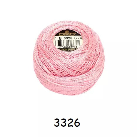 DMC Coton Perlé no.8 kosse nanat khar kosse