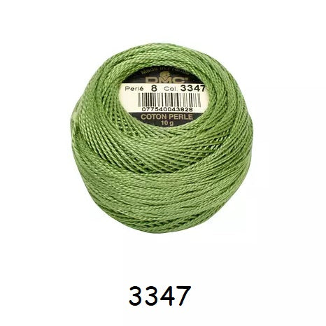 DMC Coton Perlé no.8 kosse nanat khar kosse