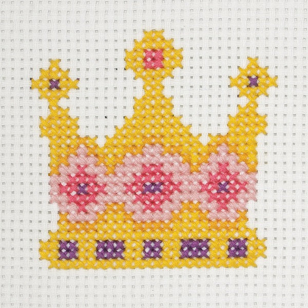 Anchor 1st Counted Cross Stitch Crown kosse nanat khar kosse