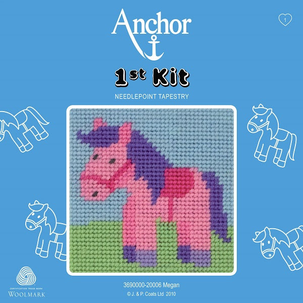 Anchor 1st Tapestry Kit Megan kosse nanat khar kosse