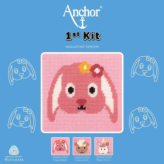 Anchor 1st Tapestry Kit Happy Rabbit
