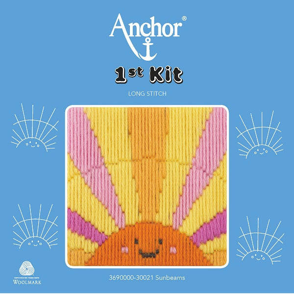 Anchor 1st Long Stitch Kit Sunbeams kosse nanat khar kosse