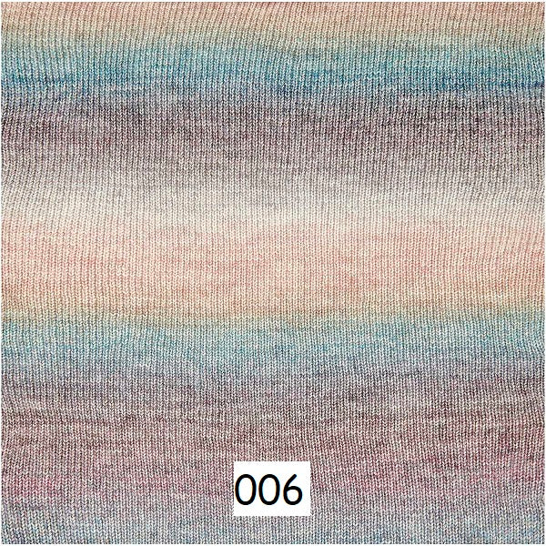 Rico Creative Painted Power Cotton DK kosse nanat khar kosse