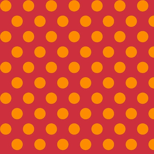 Fun Flannels Dots Red