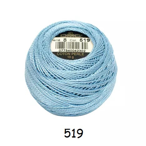 DMC Coton Perlé no.8 kosse nanat khar kosse