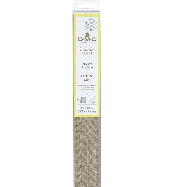 DMC 28 CT Linen pre cut kosse nanat khar kosse