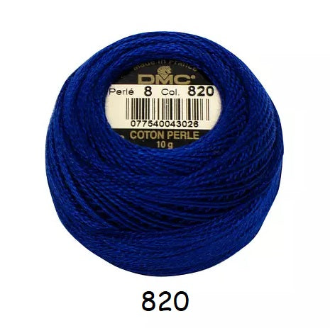 DMC Coton Perlé no.8 kosse nanat khar kosse