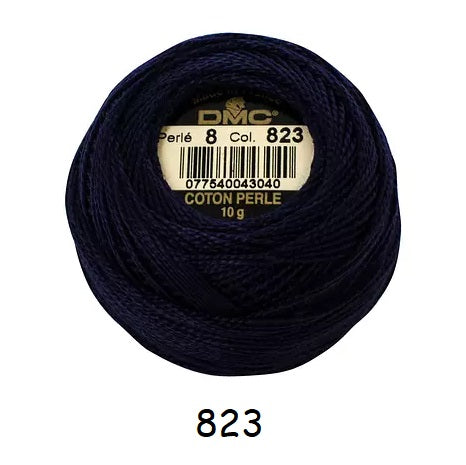 DMC Coton Perlé no.8 kosse nanat khar kosse