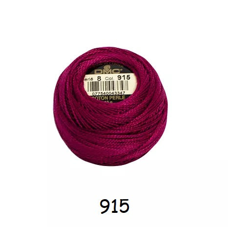 DMC Coton Perlé no.8 kosse nanat khar kosse