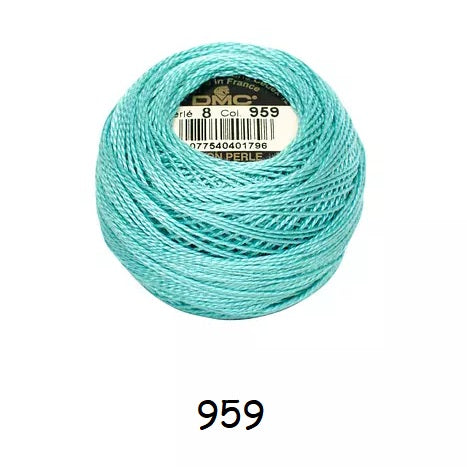 DMC Coton Perlé no.8 kosse nanat khar kosse