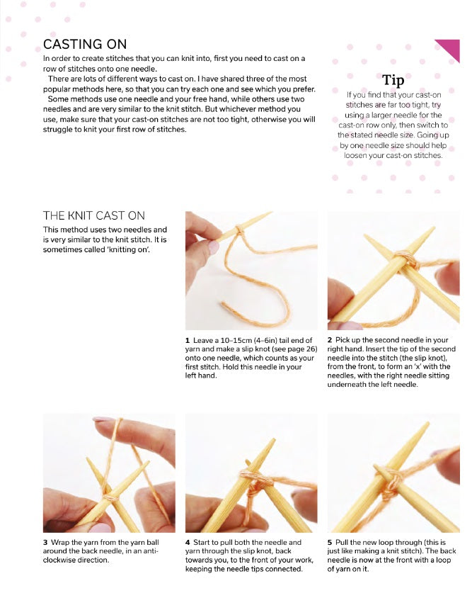 The Beginner's Guide to Knitting kosse nanat khar kosse