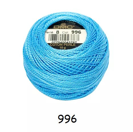 DMC Coton Perlé no.8 kosse nanat khar kosse