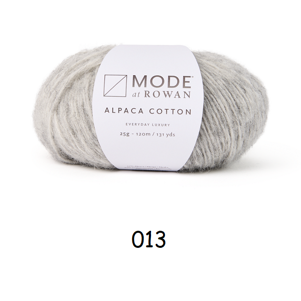 MODE at Rowan Alpaca Cotton kosse nanat khar kosse