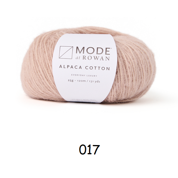 MODE at Rowan Alpaca Cotton kosse nanat khar kosse