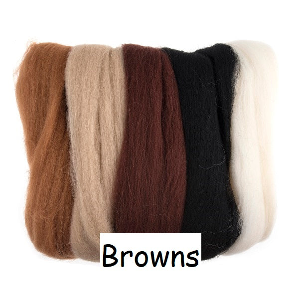 Assorted Wool Roving assortment kosse nanat khar kosse