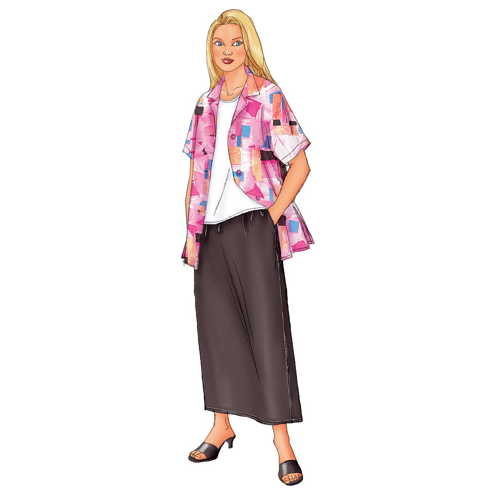 Butterick Pattern B3039 kosse nanat khar kosse