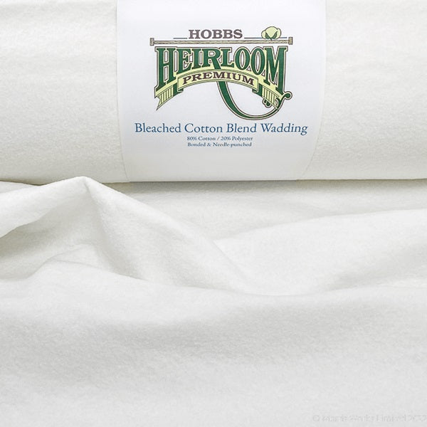 Hobbs Heirloom Premium 80/20 Bleached Wadding kosse nanat khar kosse
