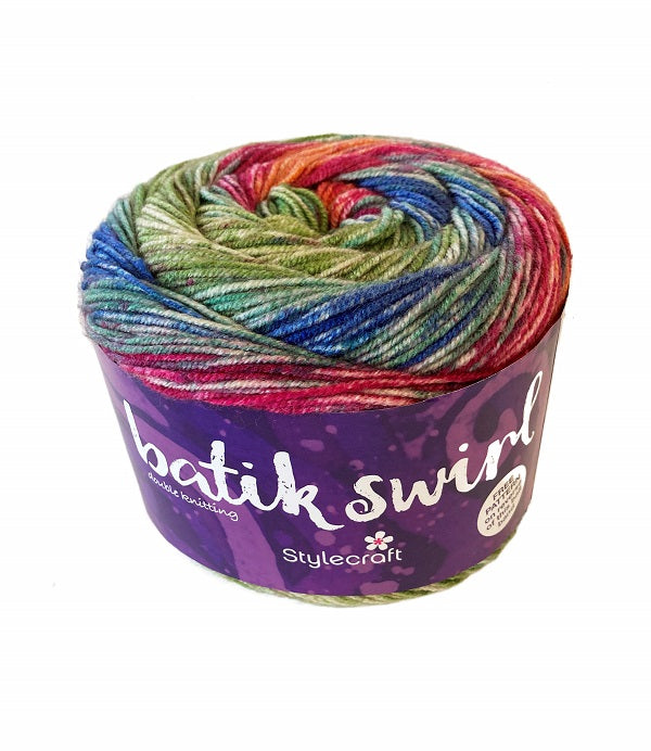 Stylecraft Batik Swirl kosse nanat khar kosse