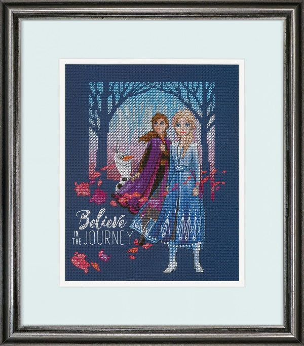 Believe in the Journey Counted Cross Stitch Kit kosse nanat khar kosse
