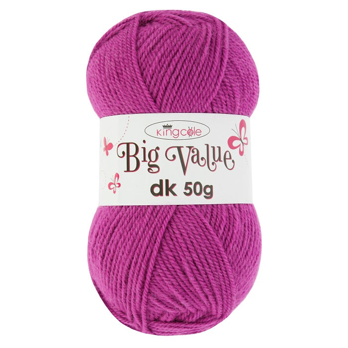 King Cole Big Value DK 50g kosse nanat khar kosse