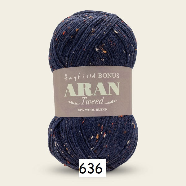 Hayfield Bonus Tweed with Wool Aran kosse nanat khar kosse
