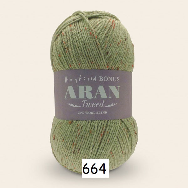 Hayfield Bonus Tweed with Wool Aran kosse nanat khar kosse