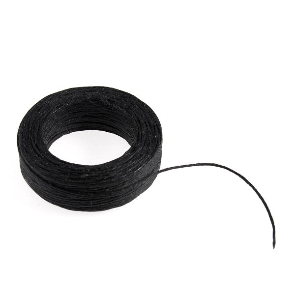 Trimits Black Linen Waxed Thread kosse nanat khar kosse
