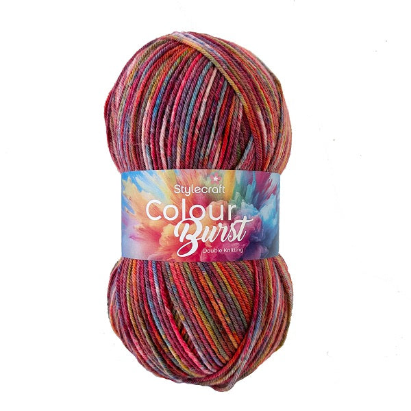 Stylecraft Colour Burst DK kosse nanat khar kosse