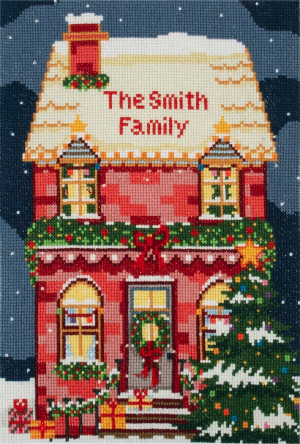 Trimits Cross Stitch Kit Festive Home kosse nanat khar kosse