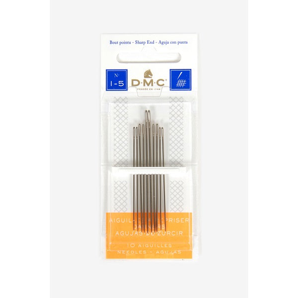 DMC Darning needles 1-5 kosse nanat khar kosse