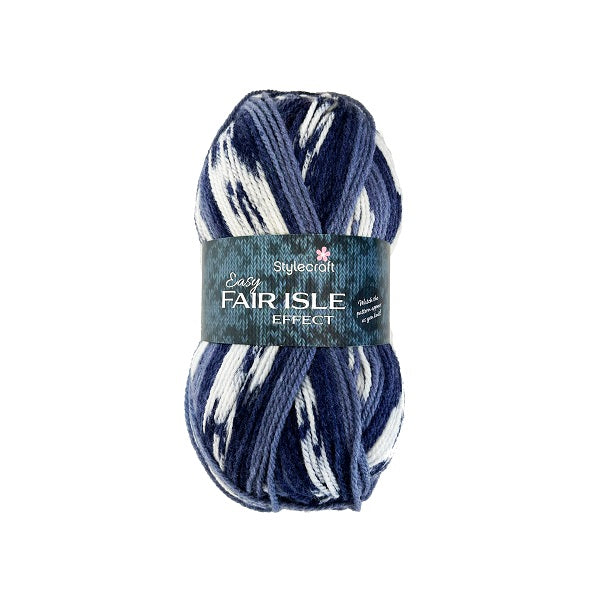 Stylecraft Easy Fair Isle Effect kosse nanat khar kosse