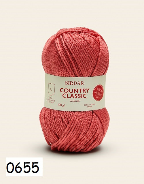Sirdar Country Classic worsted kosse nanat khar kosse