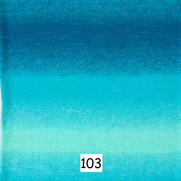 Sirdar Jewelspun Ombre Aran kosse nanat khar kosse