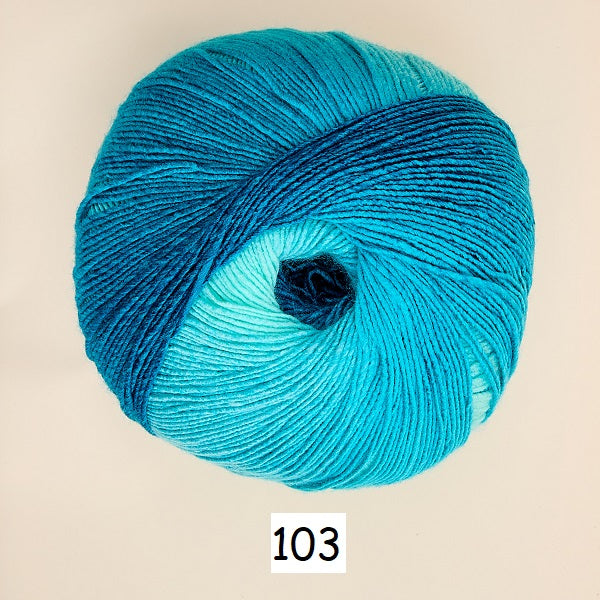 Sirdar Jewelspun Ombre Aran kosse nanat khar kosse