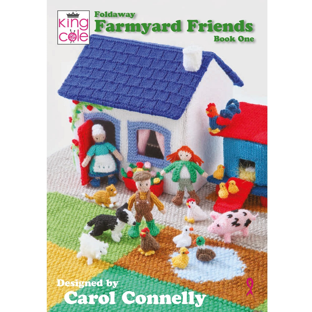 King Cole Foldaway Farmyard Friends – Book 1 kosse nanat khar kosse