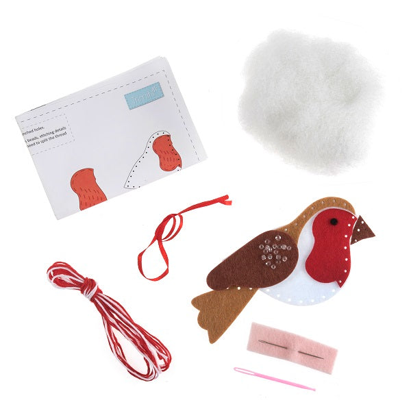 Make your own Felt Christmas Decoration kosse nanat khar kosse