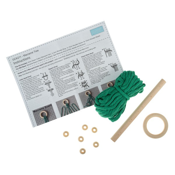 Tree Macramé Kit kosse nanat khar kosse