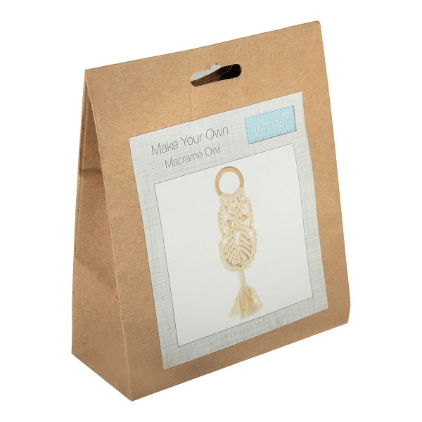 Owl Macramé Kit kosse nanat khar kosse