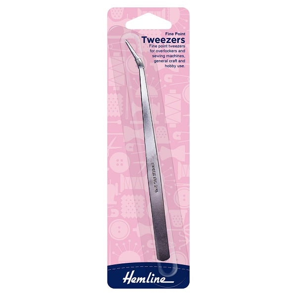 Hemline Fine point Tweezers kosse nanat khar kosse