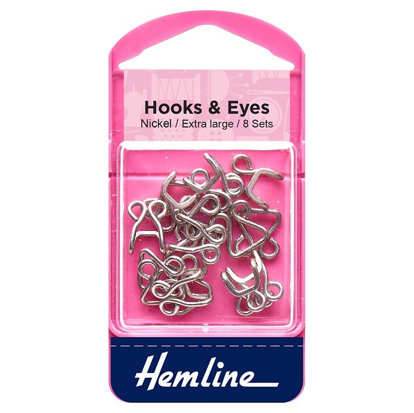 Hemline Hook and Eye Silver kosse nanat khar kosse