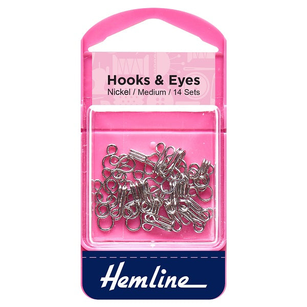Hemline Hook and Eye Silver kosse nanat khar kosse