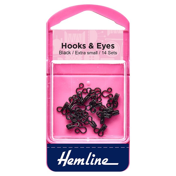 Hemline Hook & Eye Black kosse nanat khar kosse