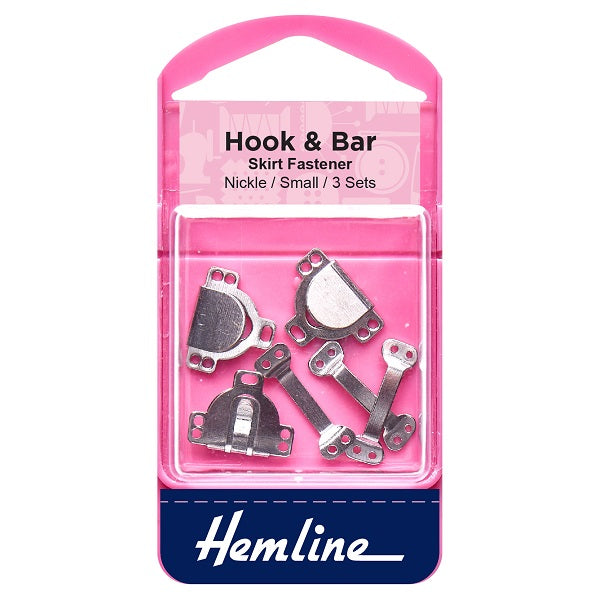 Hemline Hook and Bar Silver kosse nanat khar kosse
