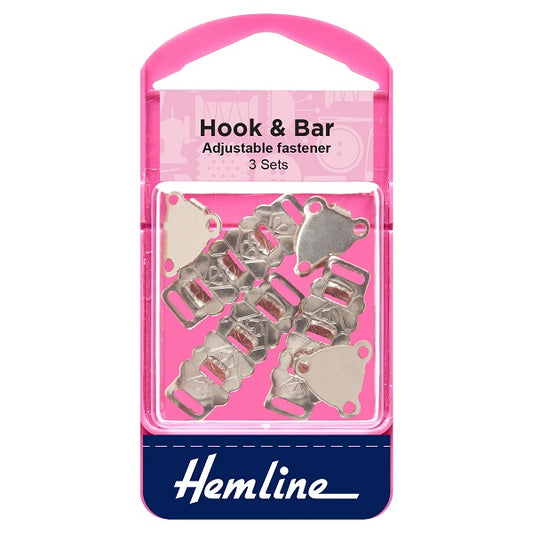 Hemline Adjustable Hook and Bar